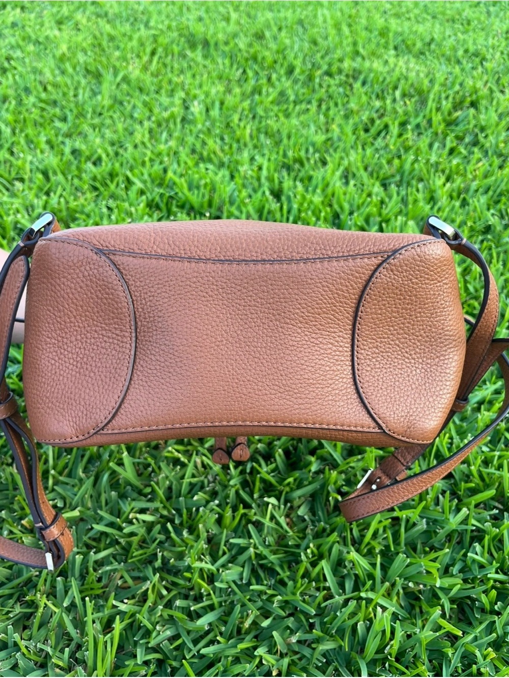 kate spade Brown Pebbled Leather Backpack - Picture 2 of 3